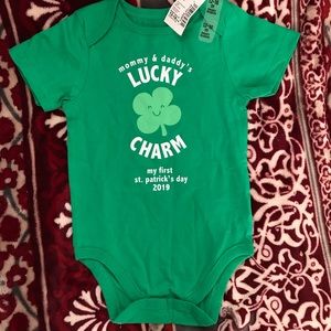 First st Patrick’s day Onesie